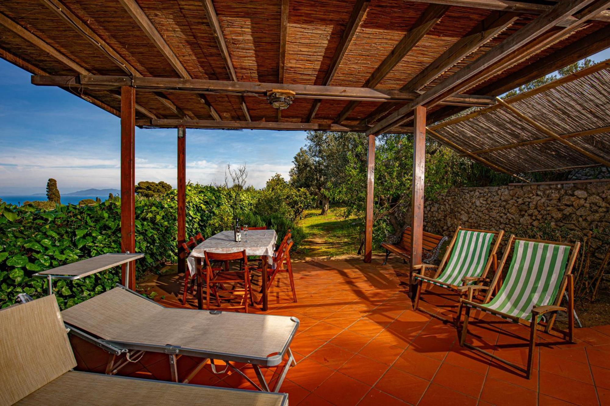 Il Cottage Di Villa Sveva, Splendida Vista Mare Porto Santo Stefano  Exterior photo
