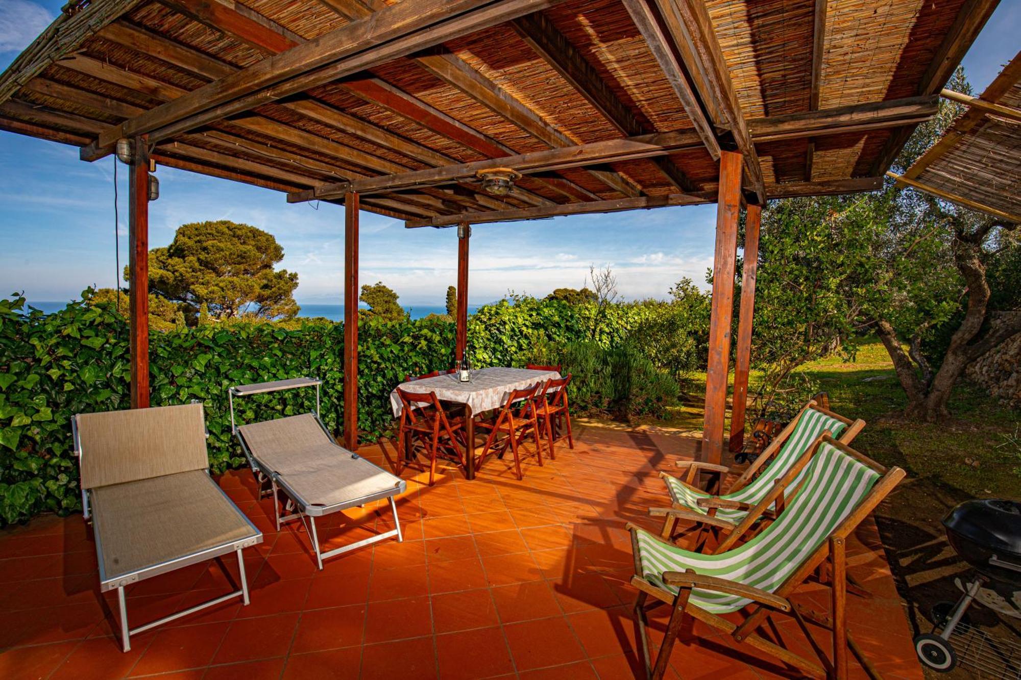 Il Cottage Di Villa Sveva, Splendida Vista Mare Porto Santo Stefano  Exterior photo